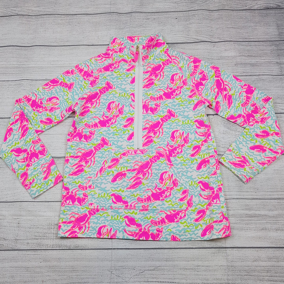 Lilly Pulitzer Other - 12/14 Lilly Pulitzer Pink Lobster Popover